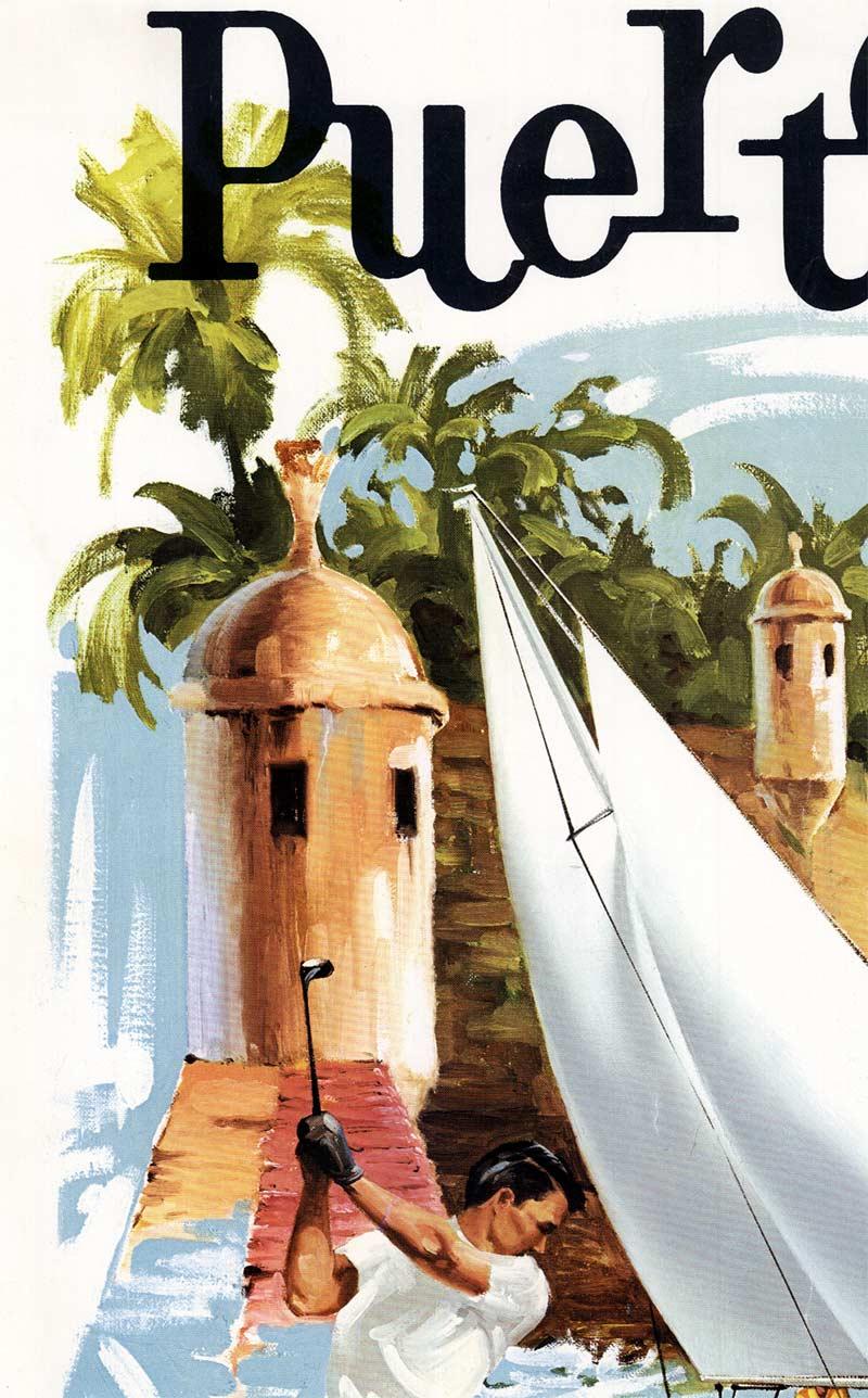 vintage puerto rico poster