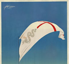 Foire de Milan original vintage Italian poster