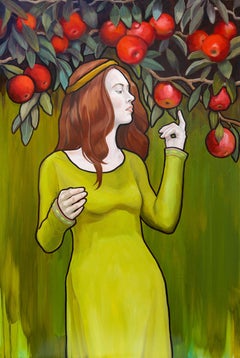 Virtue of Knowledge, oil painting, Texas artist, Realistic painting