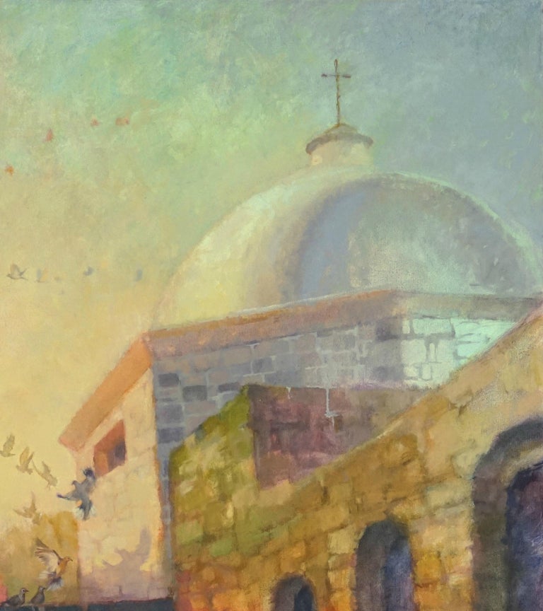Virginia Vaughan Of the Above, San Jose Mission, Spanish Colonial Art For Sale at 1stDibs