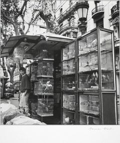 Vintage Barcelona Bookseller, Black & White Photography, About life, Houston Foto Fest