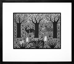 Paraguayan Ink Drawings from the Chaco #9, Paper, Indigenous Artists, Rare