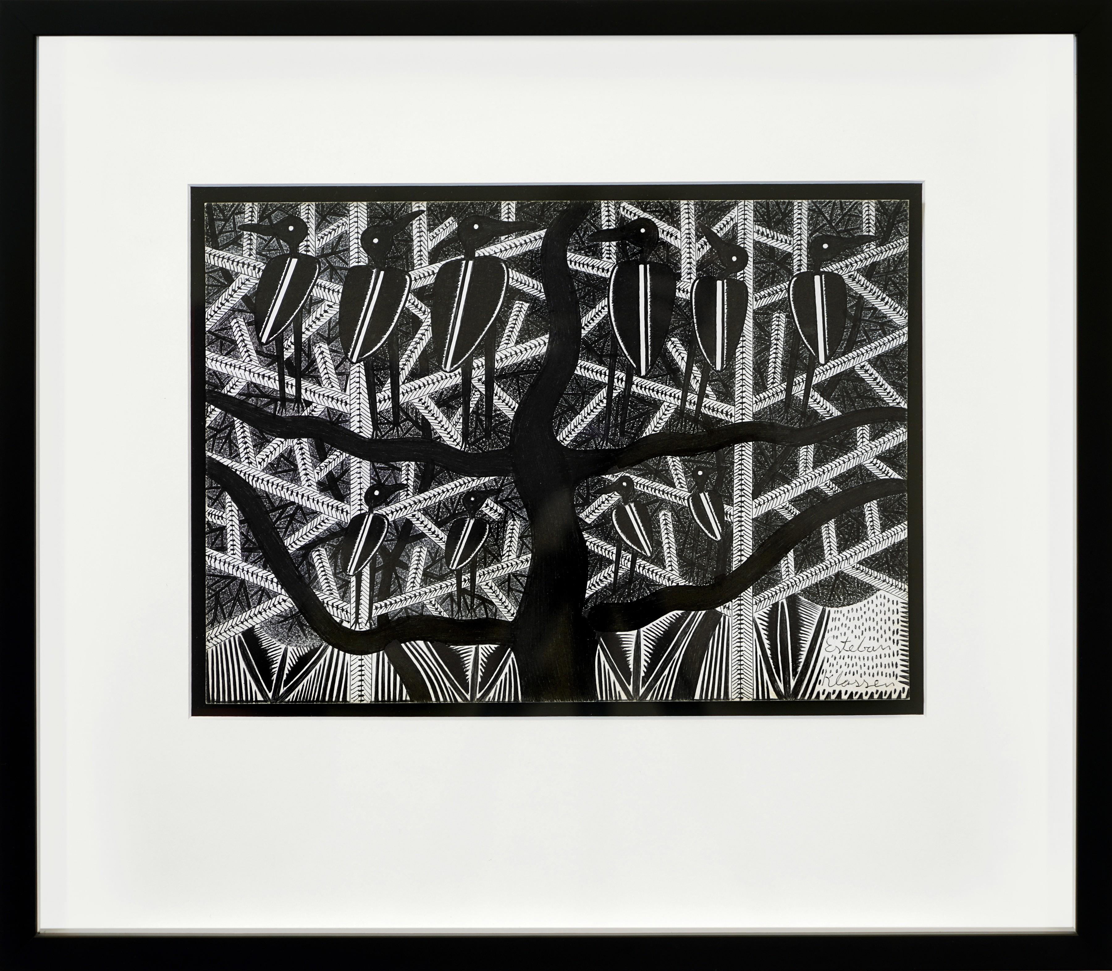 Paraguayan Ink Drawings from the Chaco #20 Paper Indigenous Sebastian Alvarez