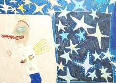 Mobility, oil painting, in the Abstract Expressionism style