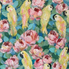 Haru, acrylic painting , in the Abstract Expressionism style