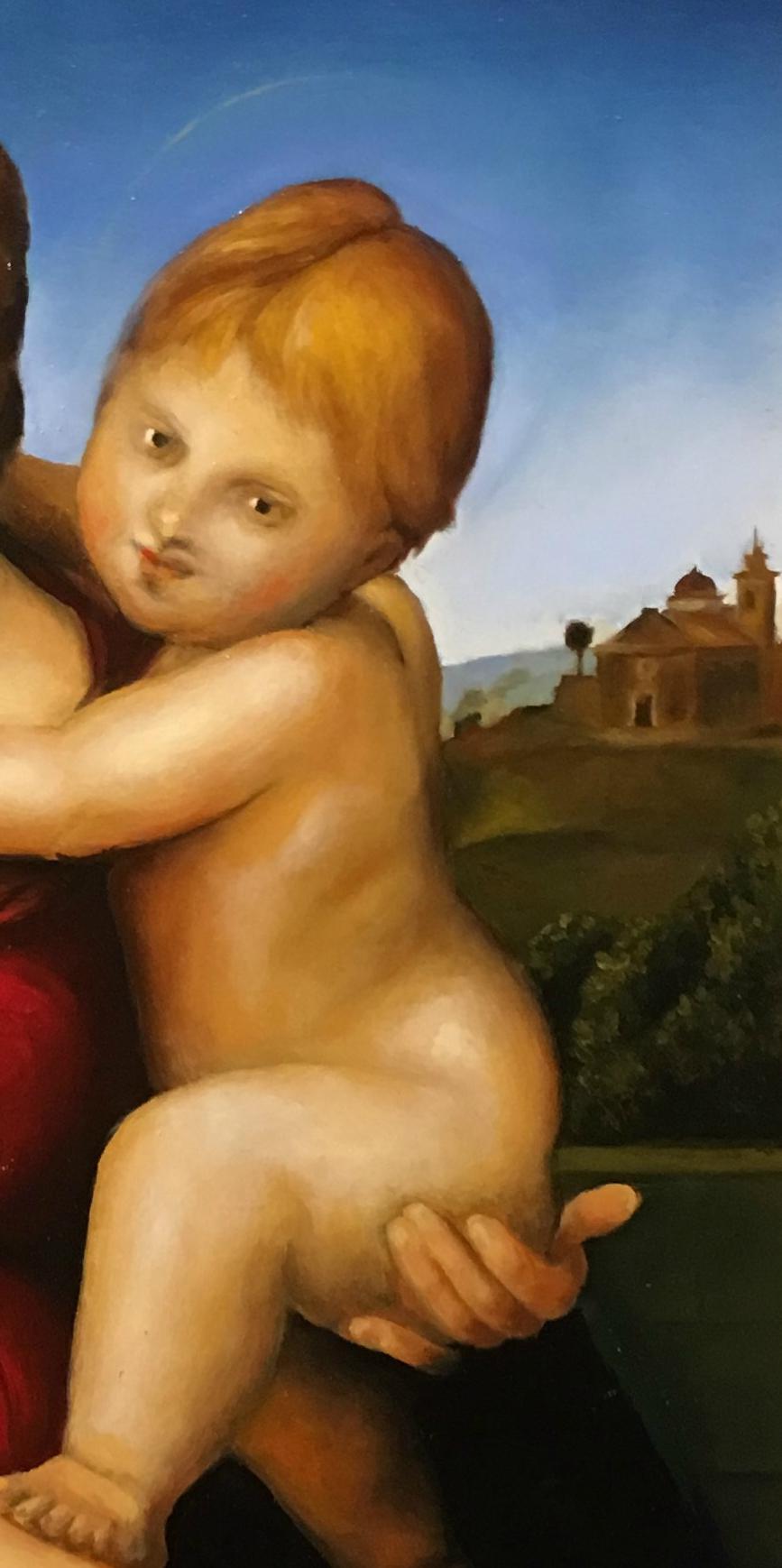 Esta Virgen está hecha al 