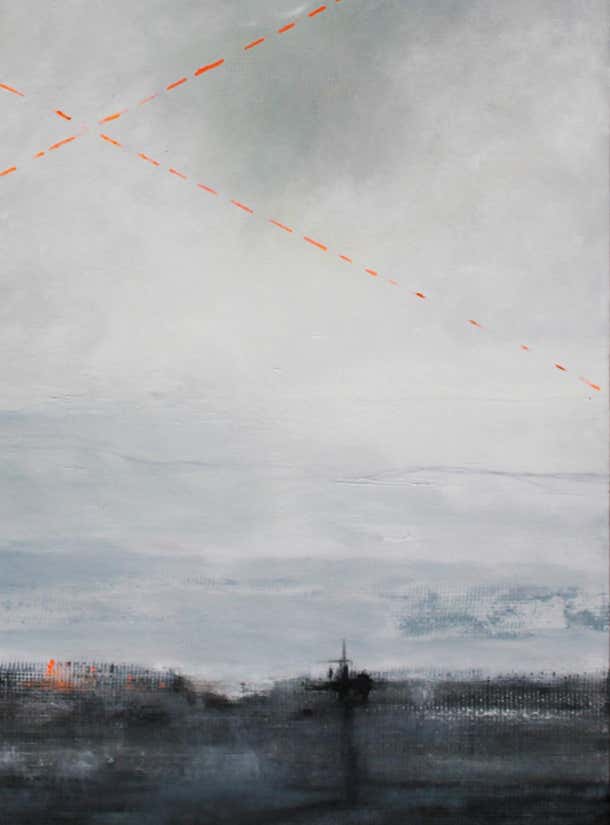Marie Rioux - Danger , Contemporary Representational Art, Landscape ...