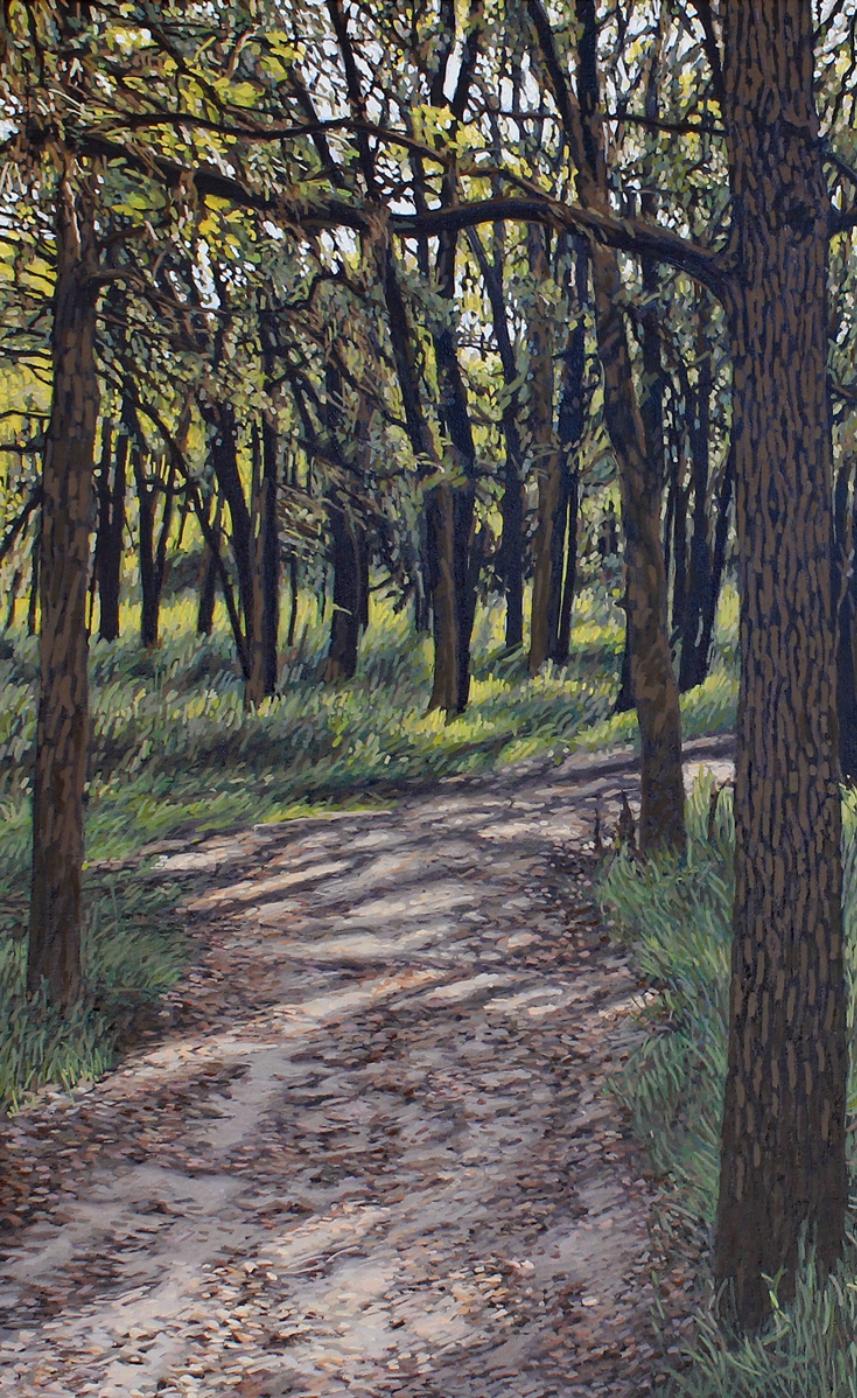 landscape forest painting