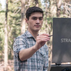 Lilies, floral paintings, S.W. Art 21 under 31  artist, Representational