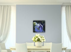 Blue Mirage, Water & Landscape paintings, beauty of nature, American Dream