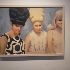 Suburbia, Figurative, Texas artist, Women in the Arts, Portraits