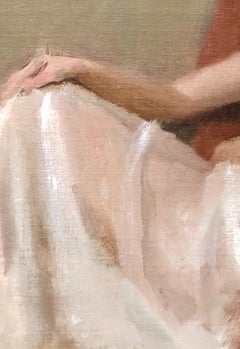 Kit, 14 x 14 oil , Impressionist Painter, Oil Painters of America , Painting