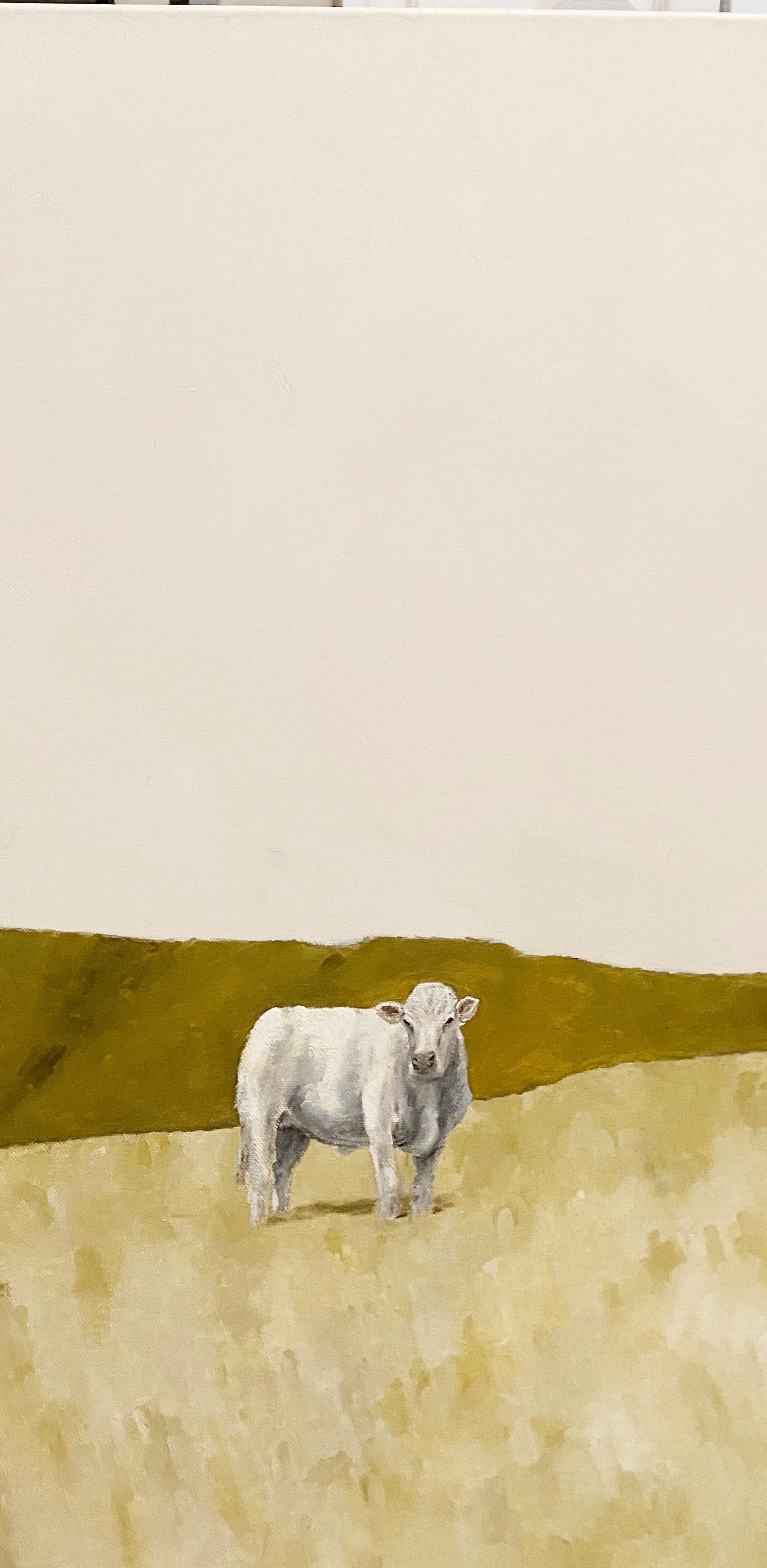 rodeo art cow