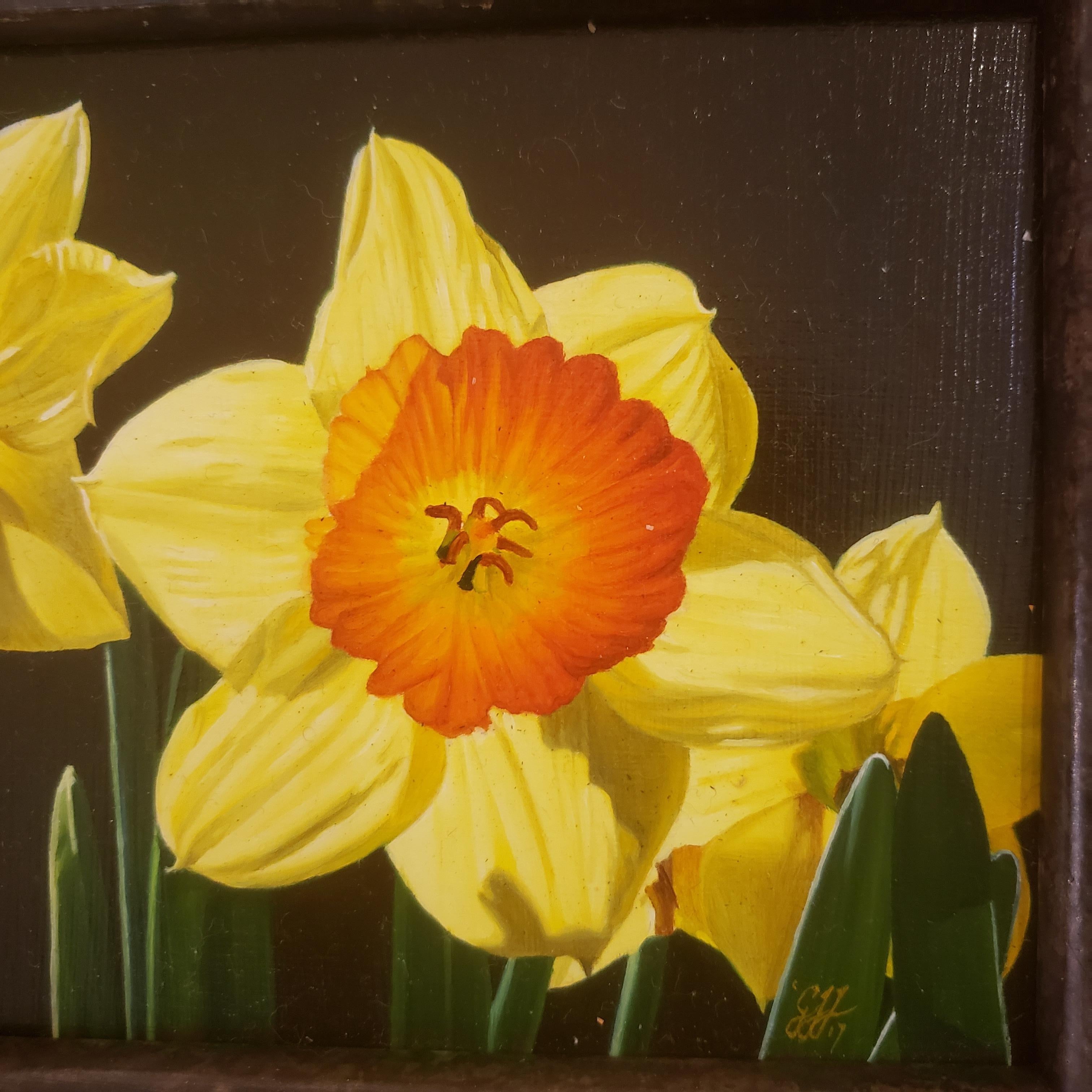 famous daffodil painting