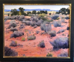 "Coral Sand Desert" Oil painting by Gary Ernest Smith, Sagebrush, Contemporary