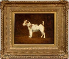 Dog Portrait of a Jack Russell Terrier by Harry Clifford Pilsbury