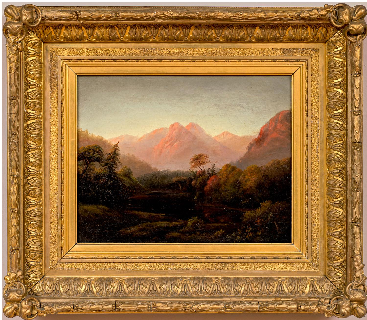 “Mountainous Landscape” Samuel L. Gerry (American 1813-1891)