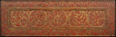 Carved, Gilt and Painted 15th century Tibetan Book Cover