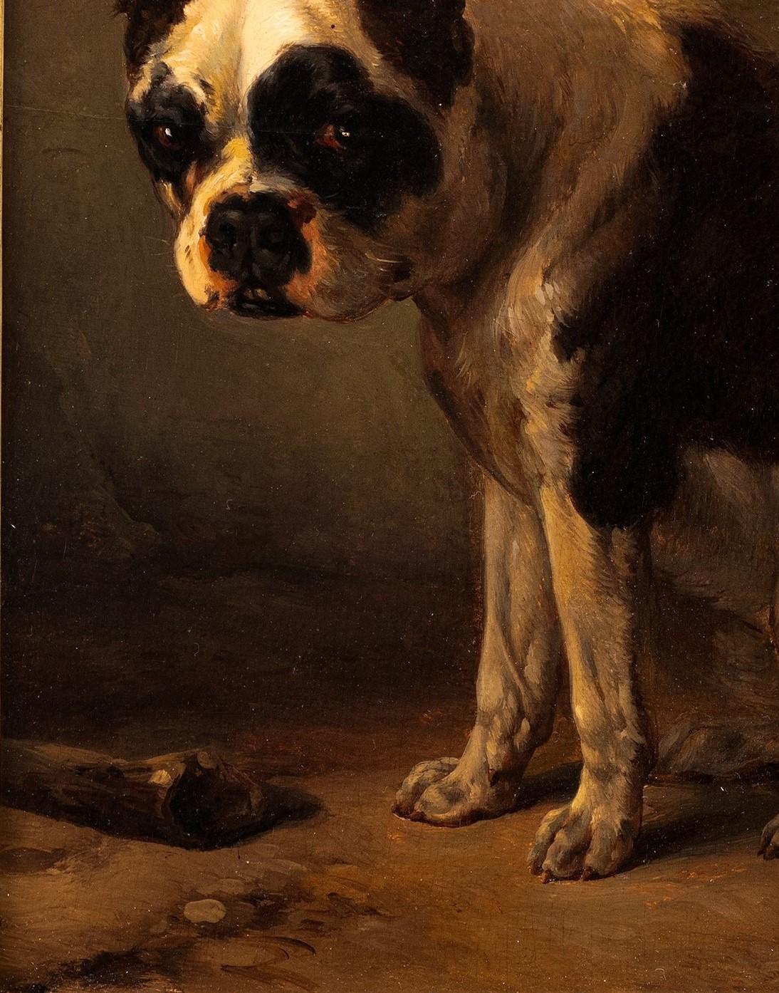 Dipinto antico di cani: 