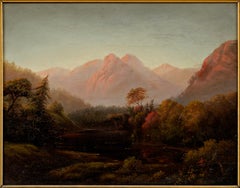 “Mountainous Landscape” Samuel L. Gerry (American 1813-1891)