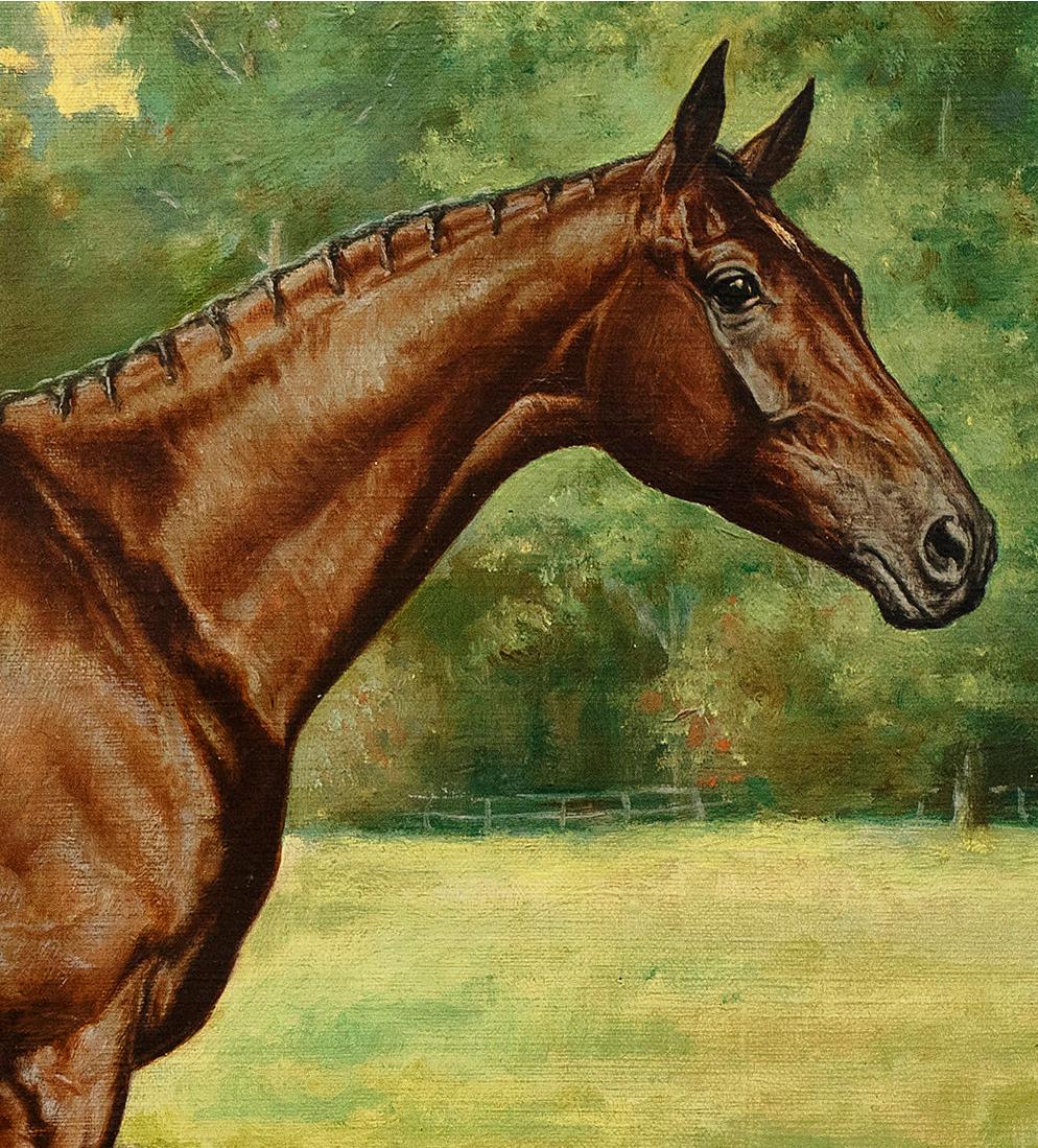 Antikes Pferdeporträt – „Sysonby“, Edward Herbert Miner, ex Sotheby's 2004 im Angebot 5