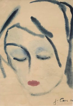 Post-Modern Figurative Drawings and Watercolours
