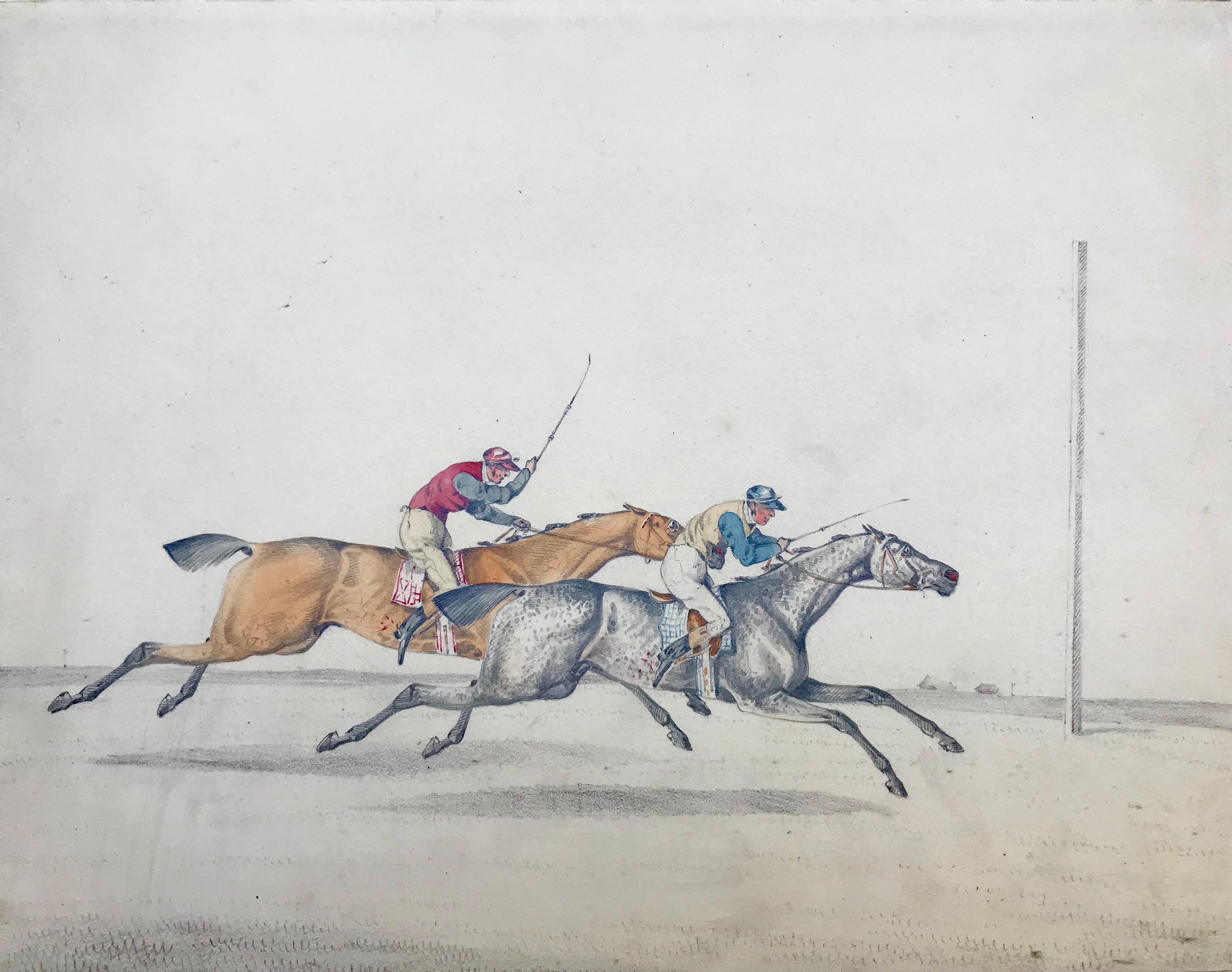 Figurative Art Henry Alken - The Race