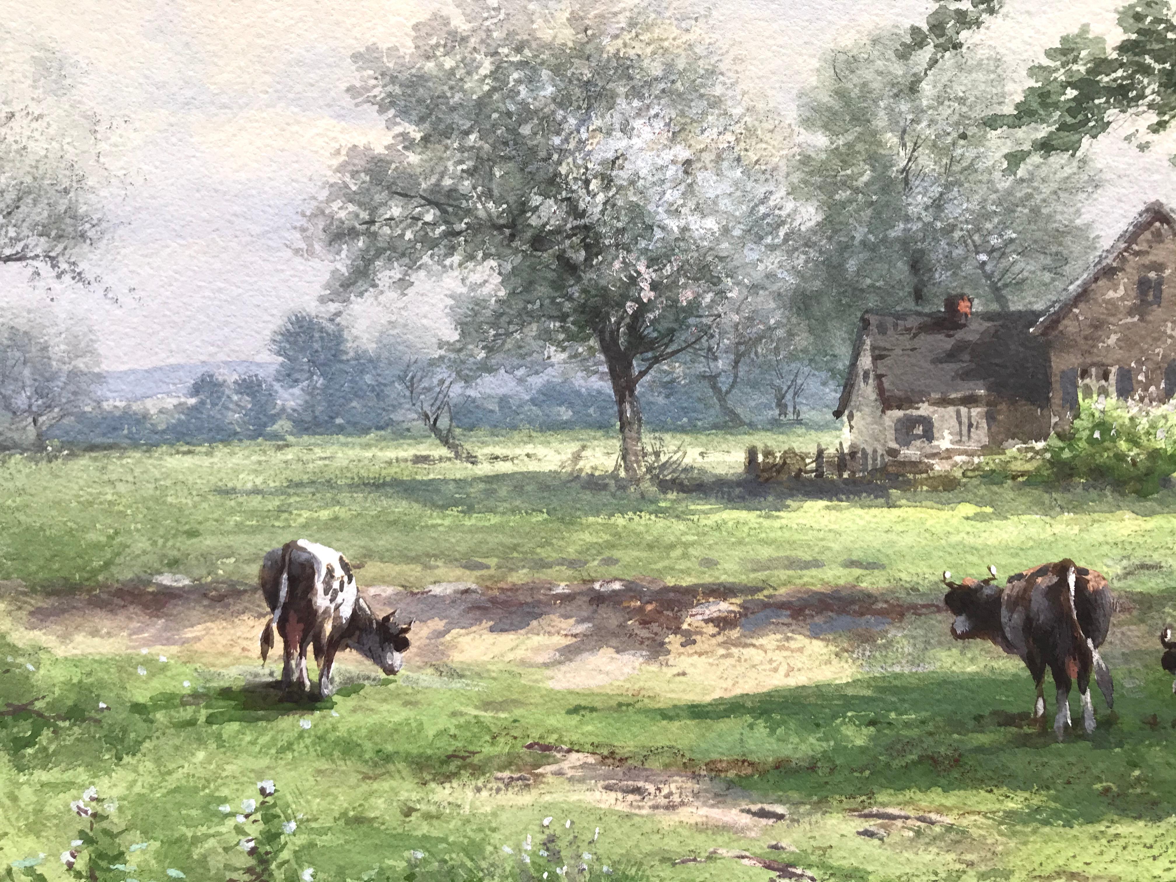 “Springtime In Pennsylvania” - American Impressionist Art by Carl Weber