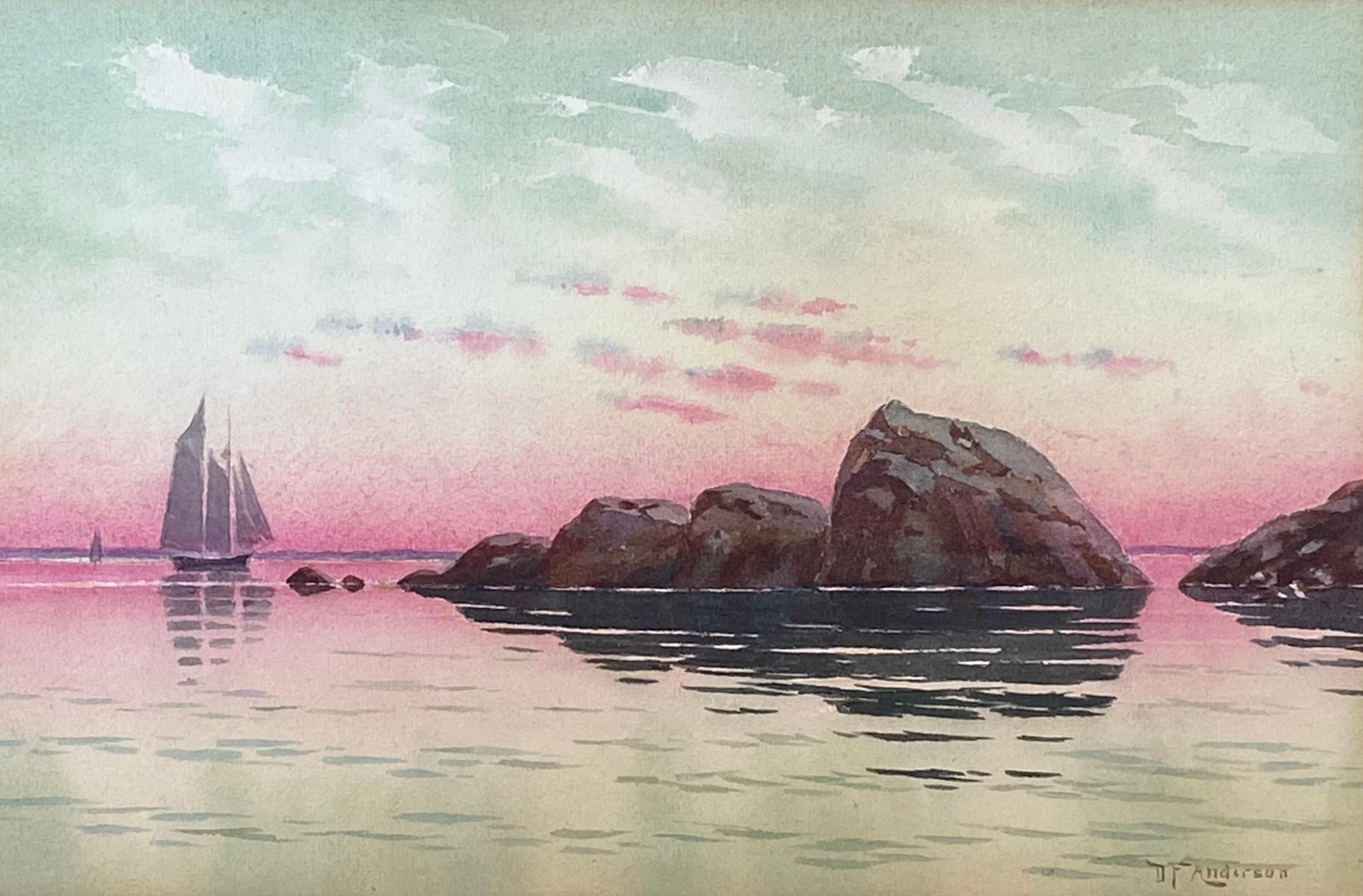 Dougal F. Anderson  Landscape Art - “Liberty Point, Maine”