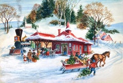 “Train Station, Christmas”