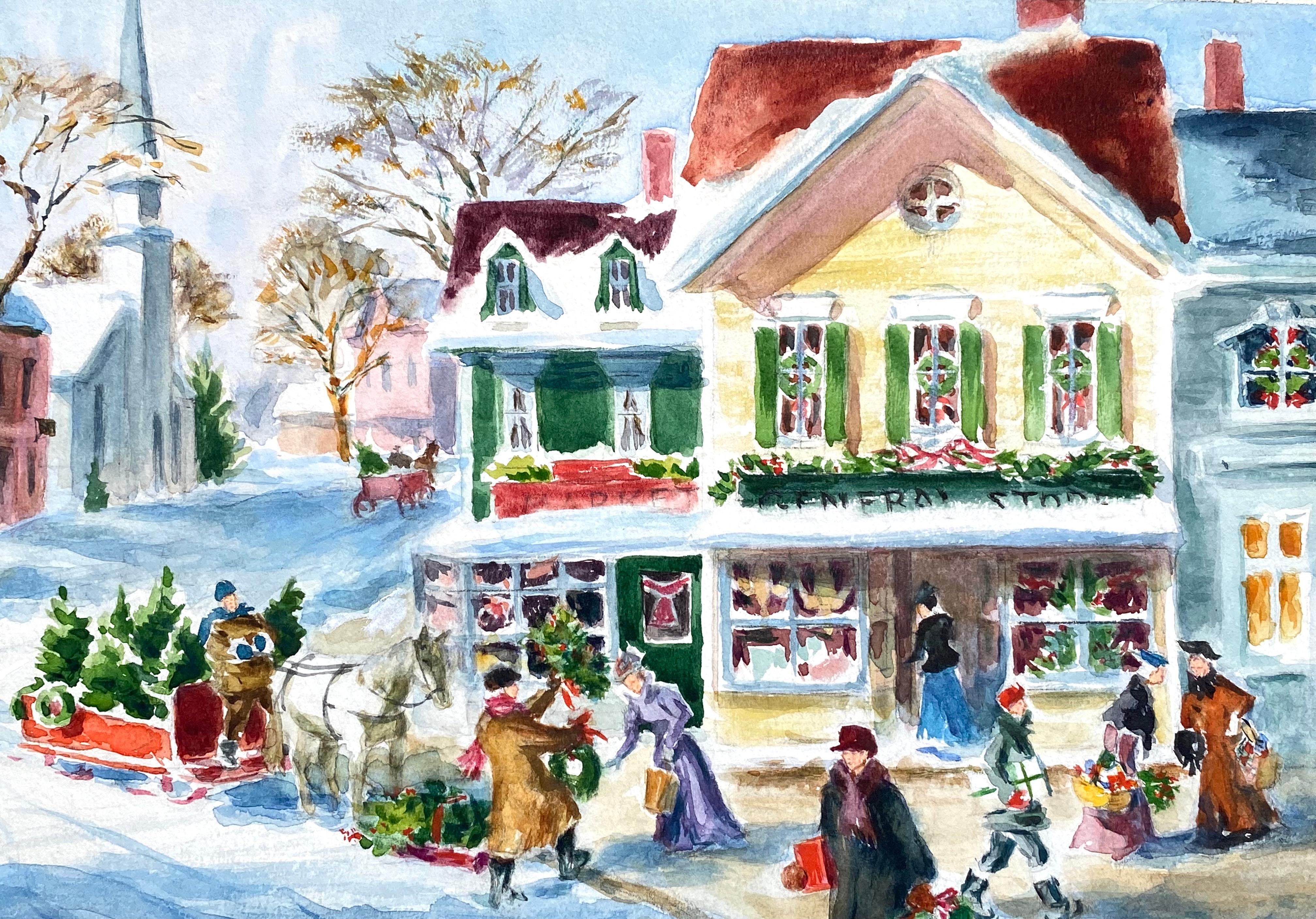 currier and ives christmas village