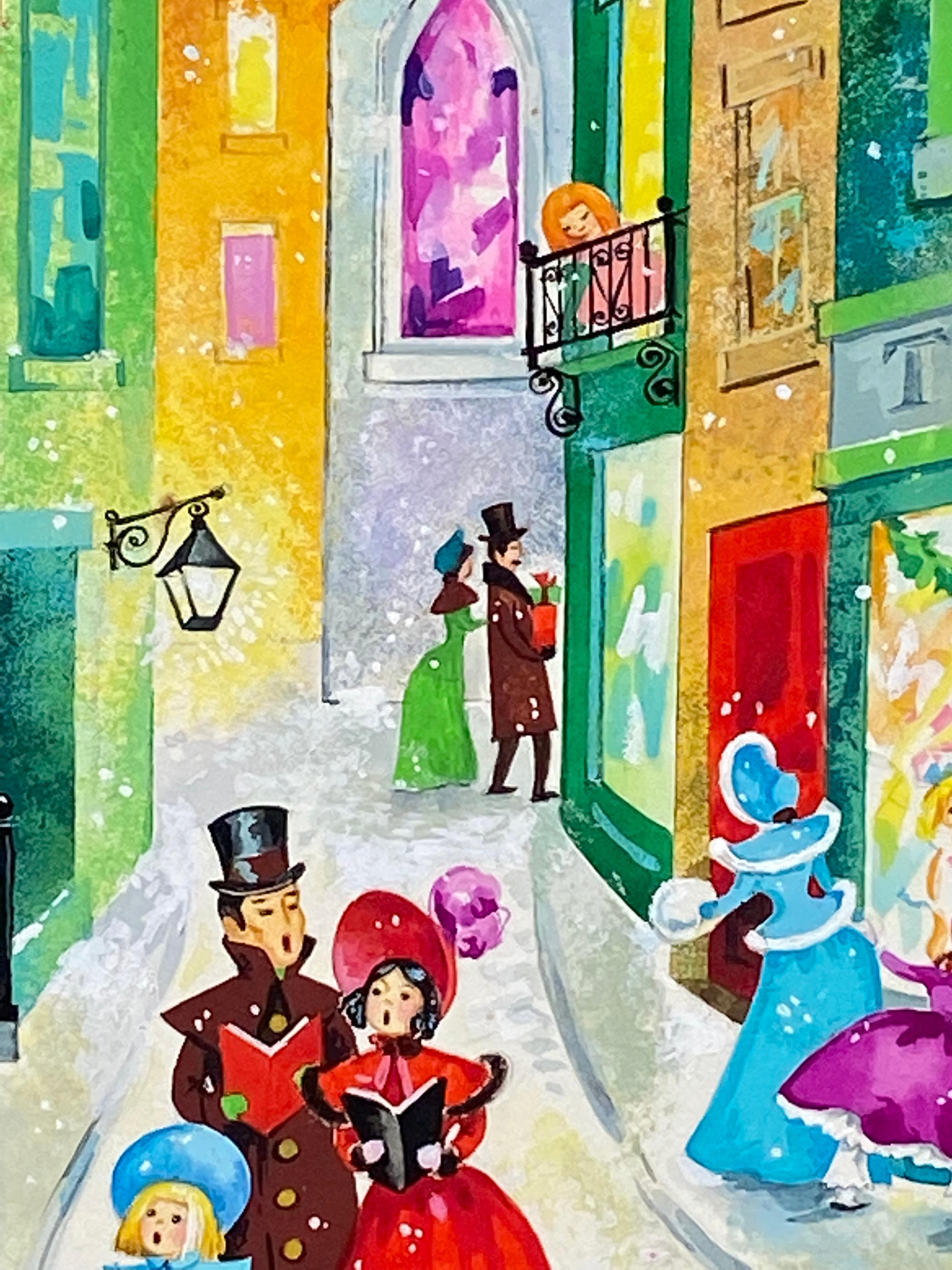 “The Caroler’s” - Other Art Style Art by Unknown