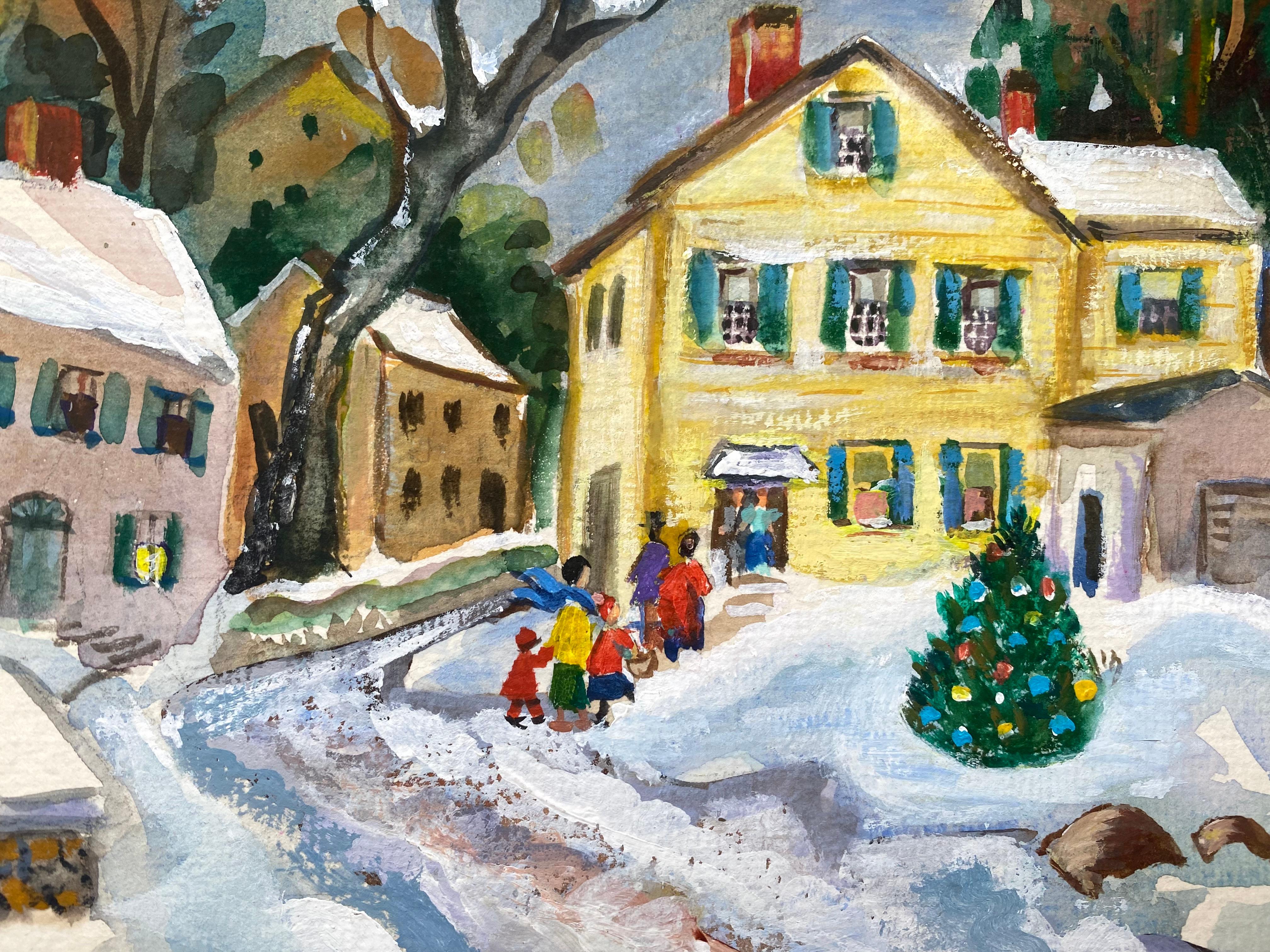 “Christmas Visitors” - Art by Maggie Thompson