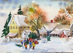 "Venta de árboles de Navidad"