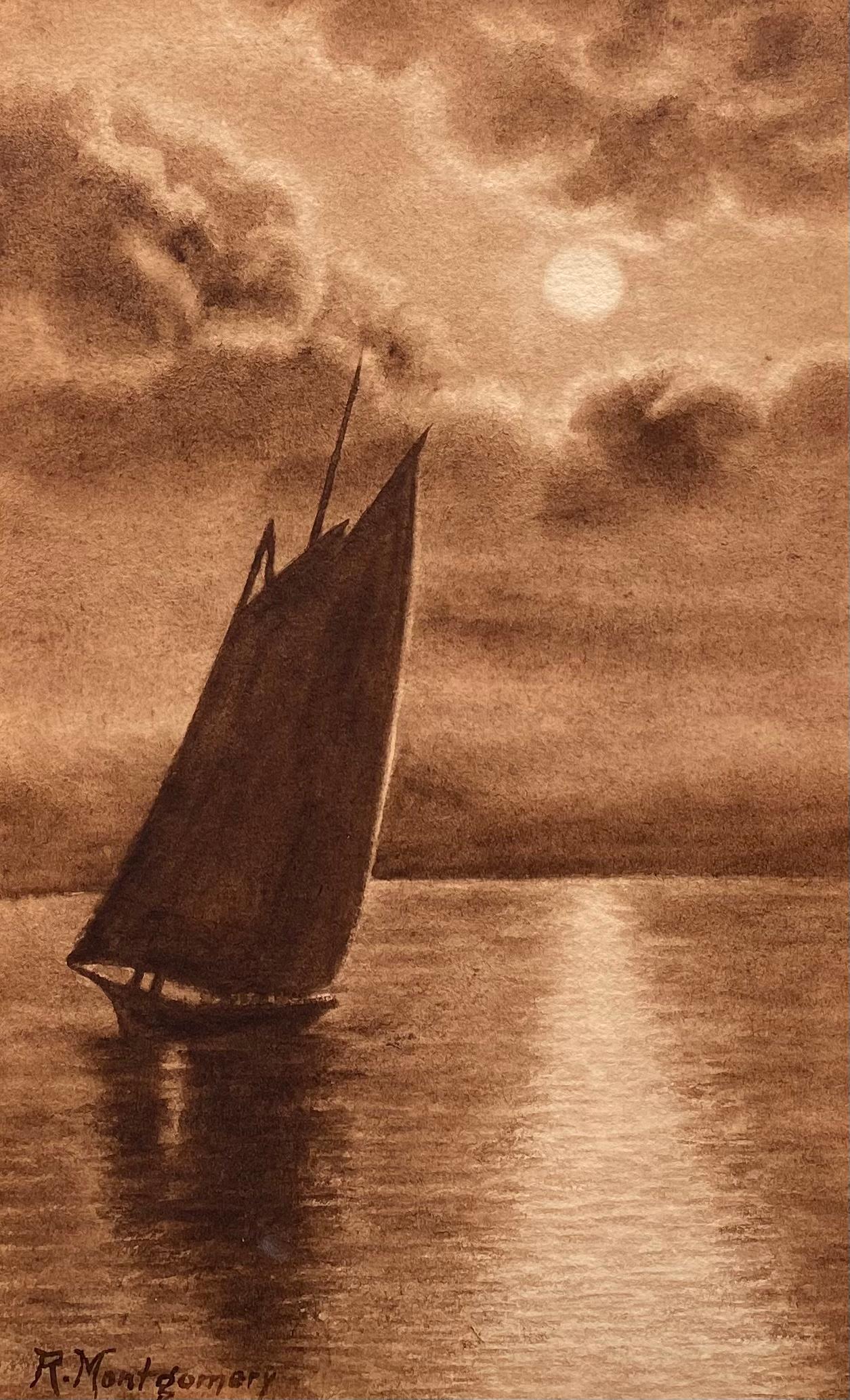 “Moonlight Sail” - Art by Robert Montgomery