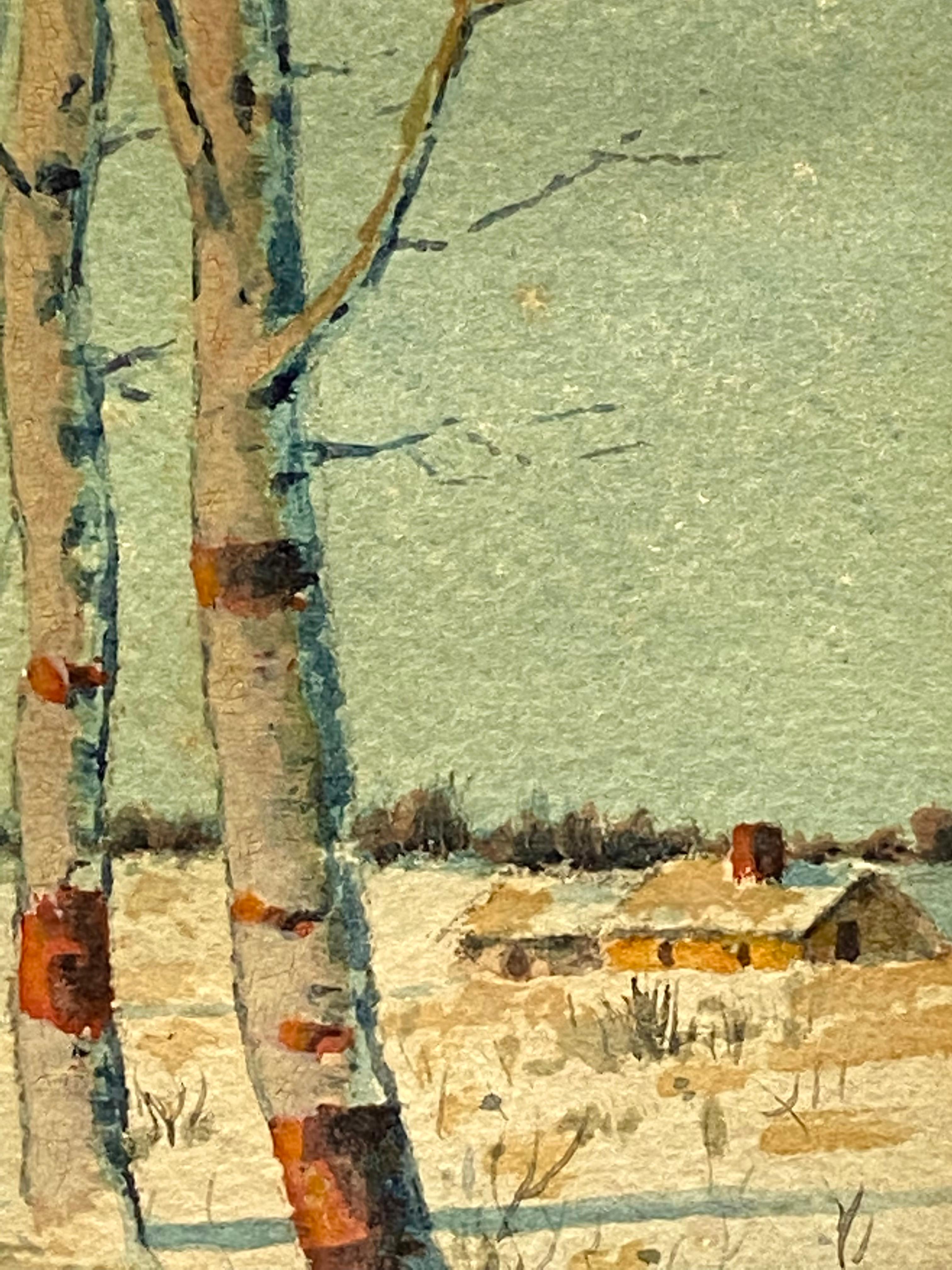 “Birches in Winter” For Sale 1