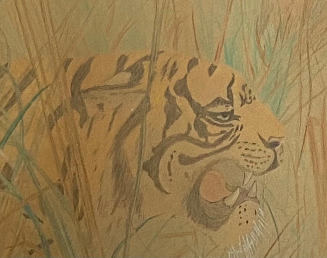 Tigre - Contemporain Art par H. A. Wilson