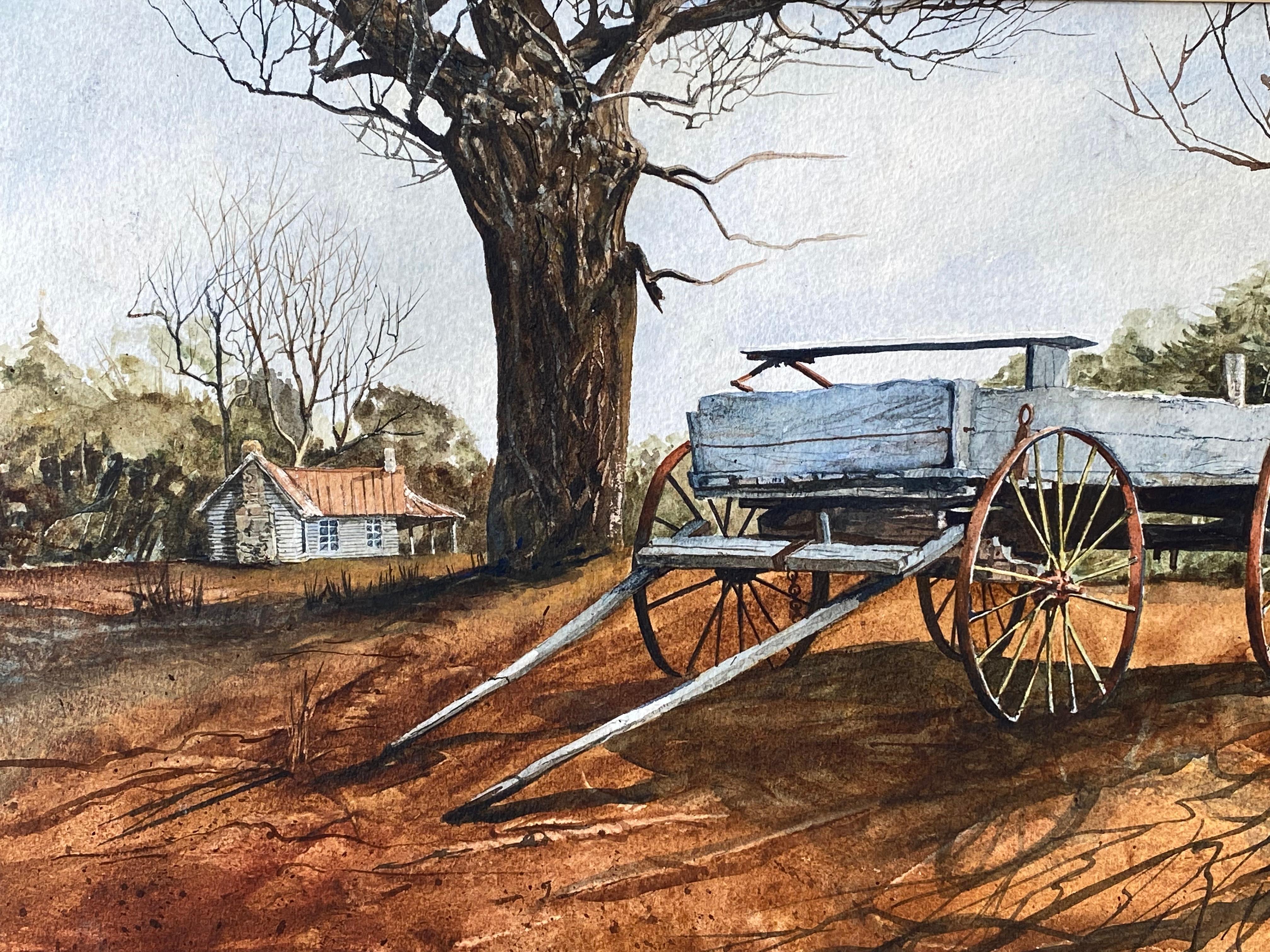 “The Old Horse Cart” For Sale 1