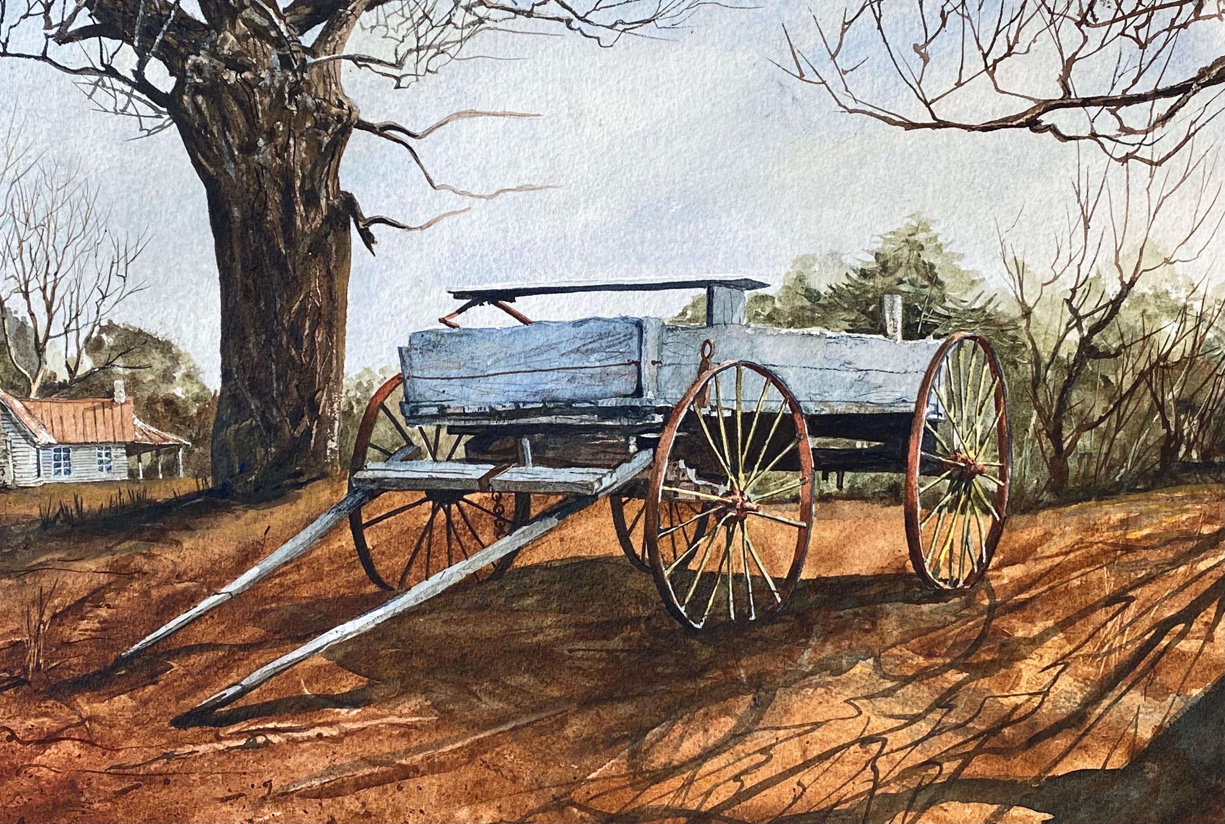 “The Old Horse Cart” For Sale 3
