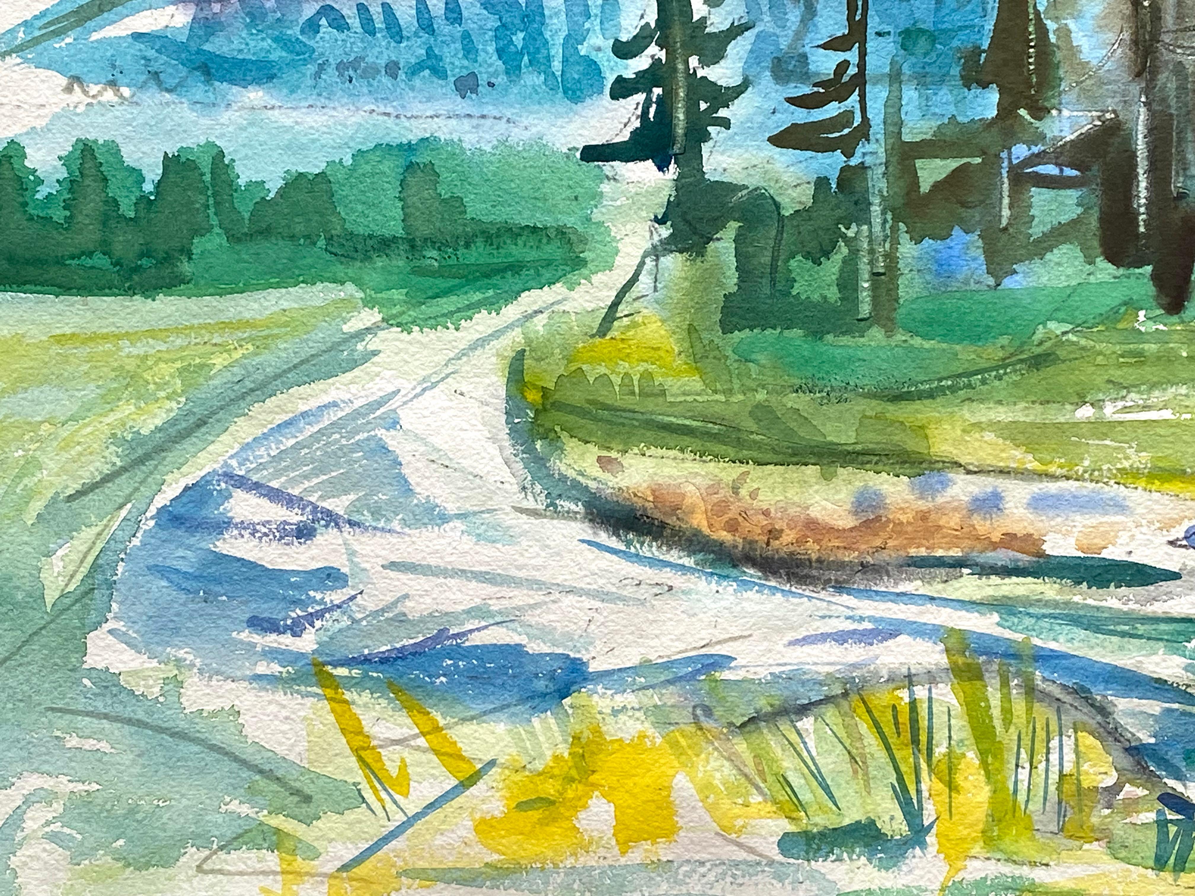 “Rocky Mountain Meadow” - Art by Werner Drewes