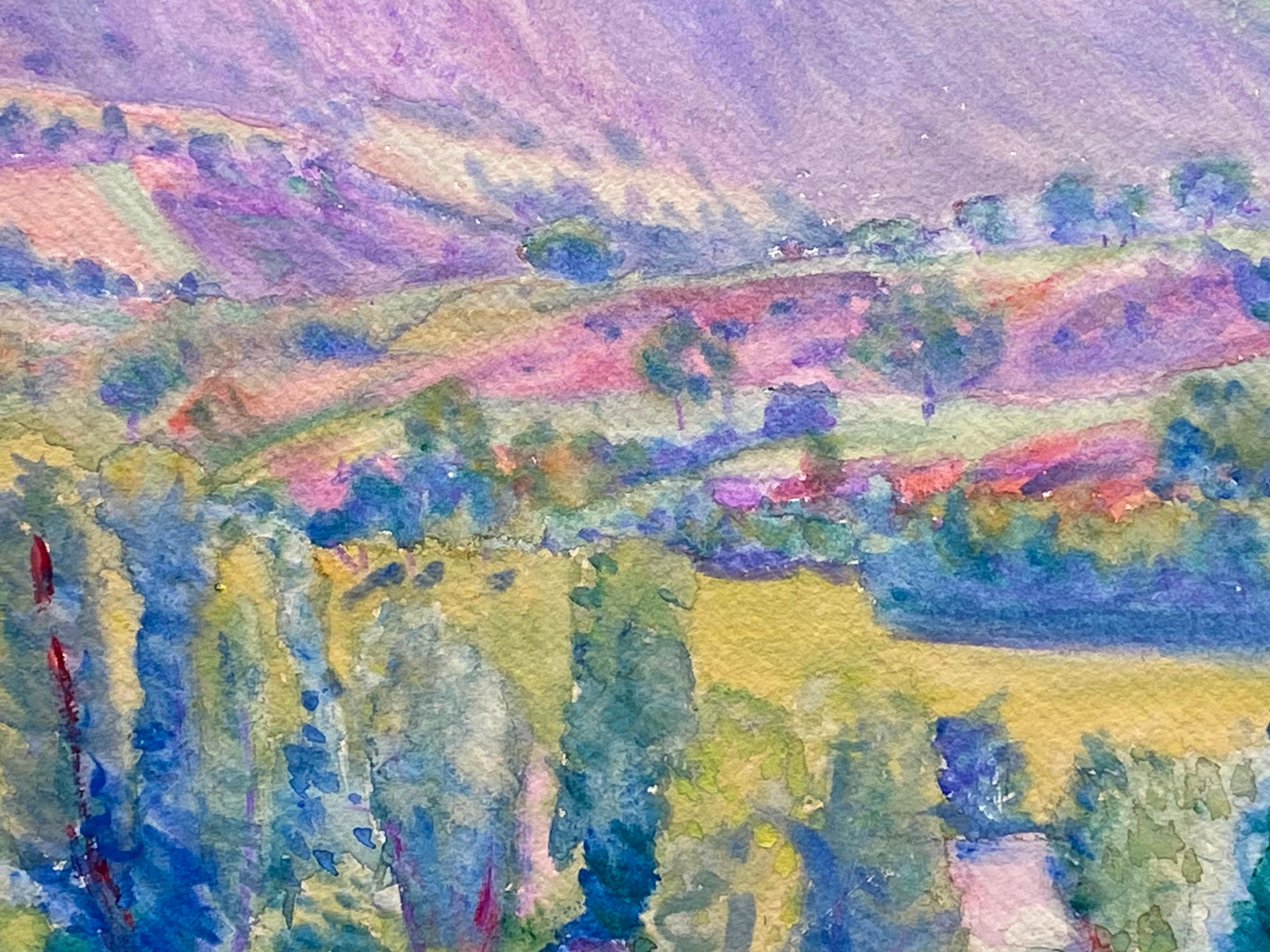 Die Berge von St. Maurice (Amerikanischer Impressionismus), Art, von Dodge Macknight