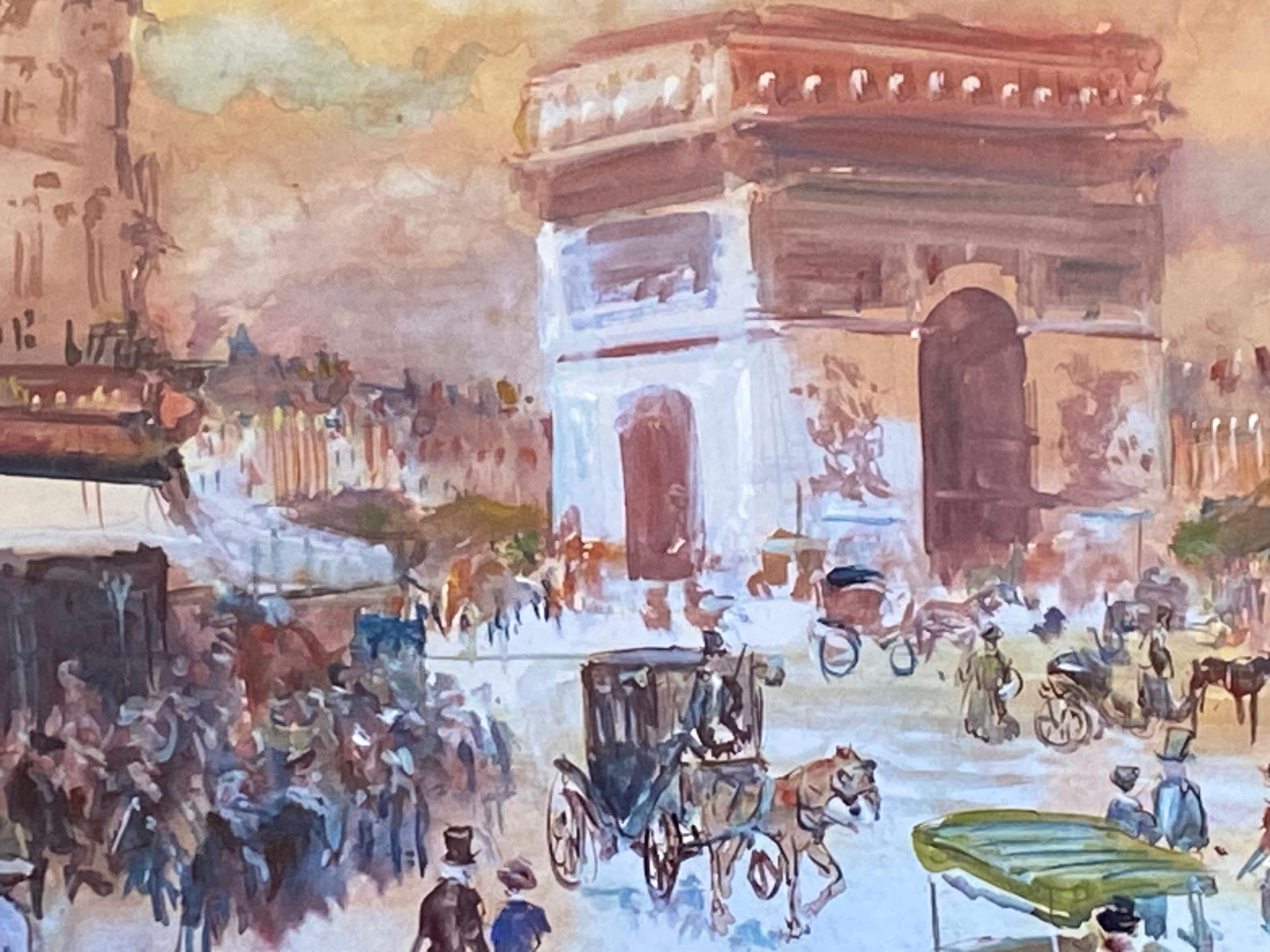 Arc de Triomphe Paris im Angebot 1