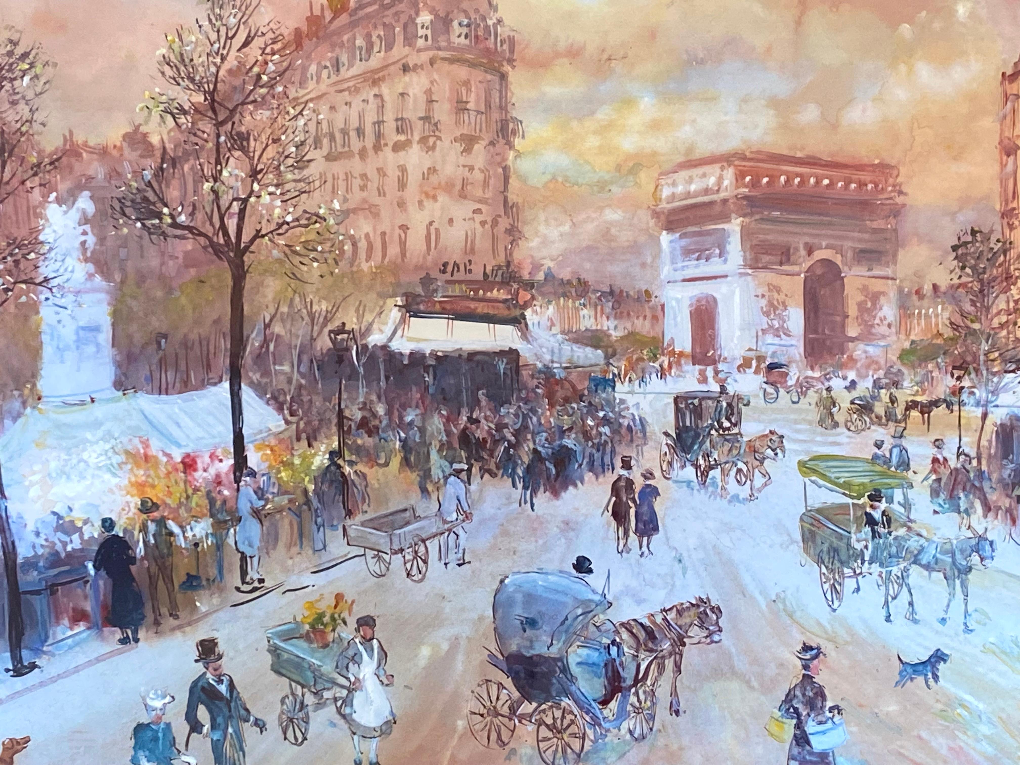 Arc de Triomphe Paris im Angebot 3