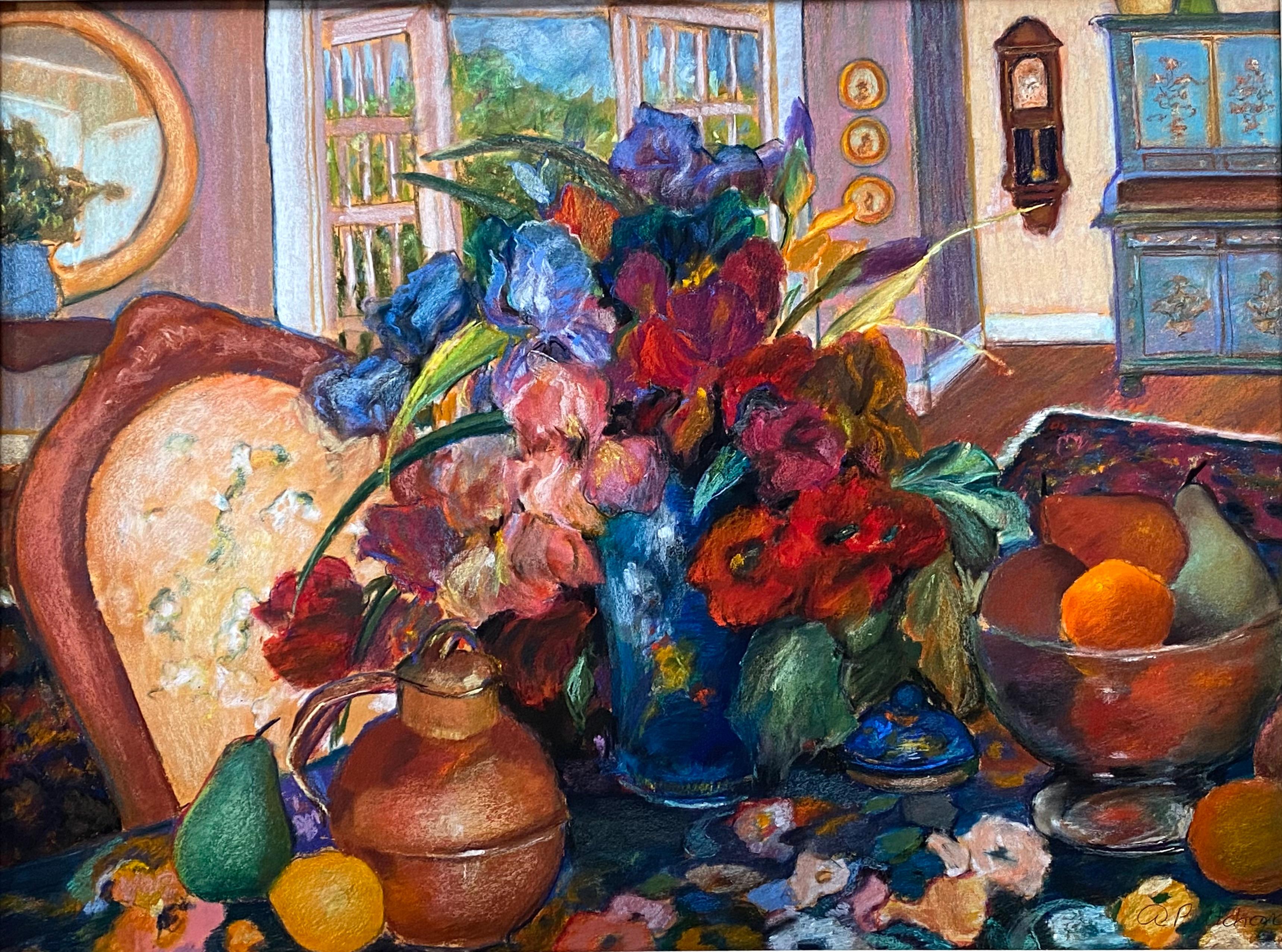 “Still Life in Interior” - Contemporary Art by Alice Pritchard