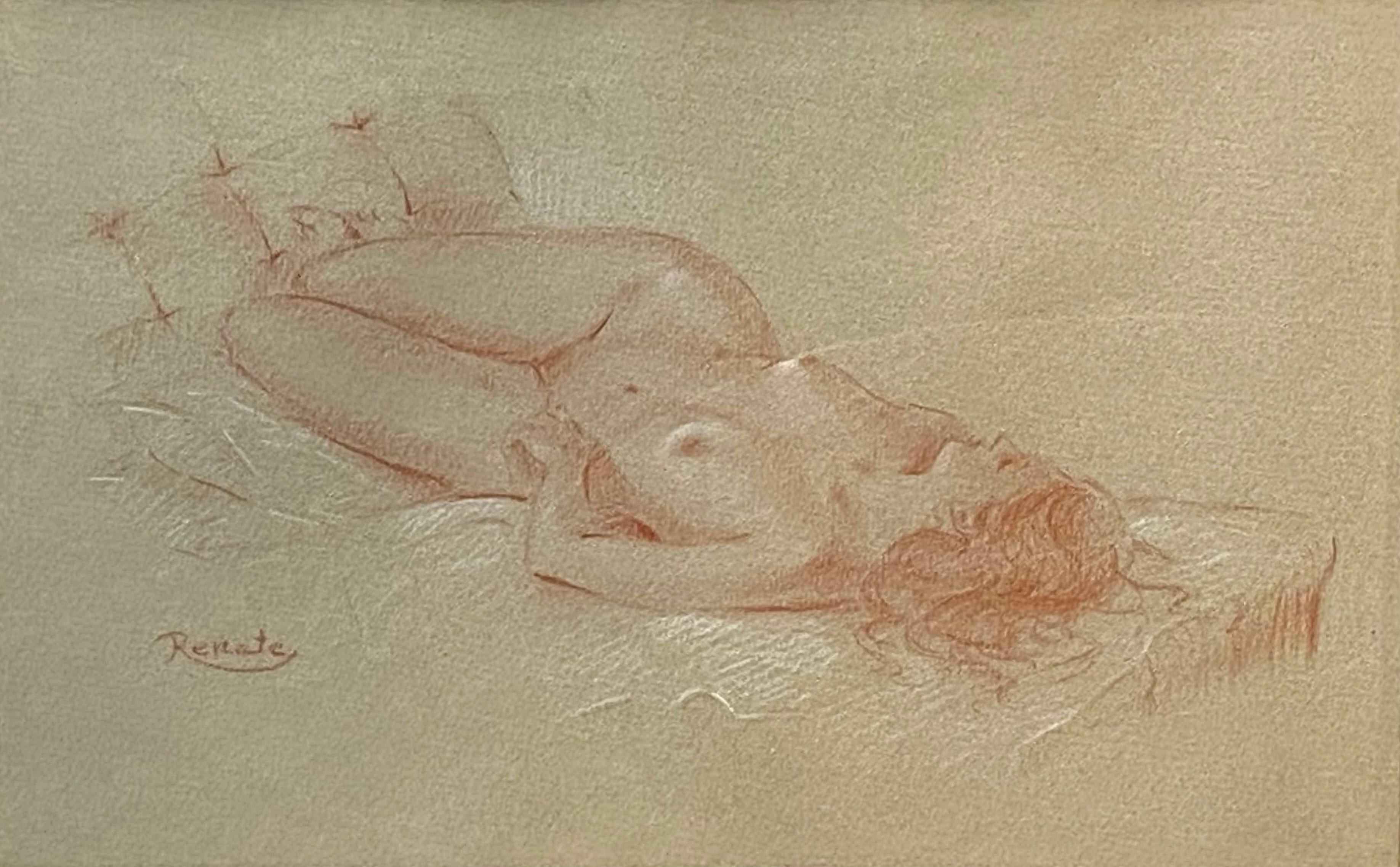 Nude Renate Duncan - Nu féminin couché