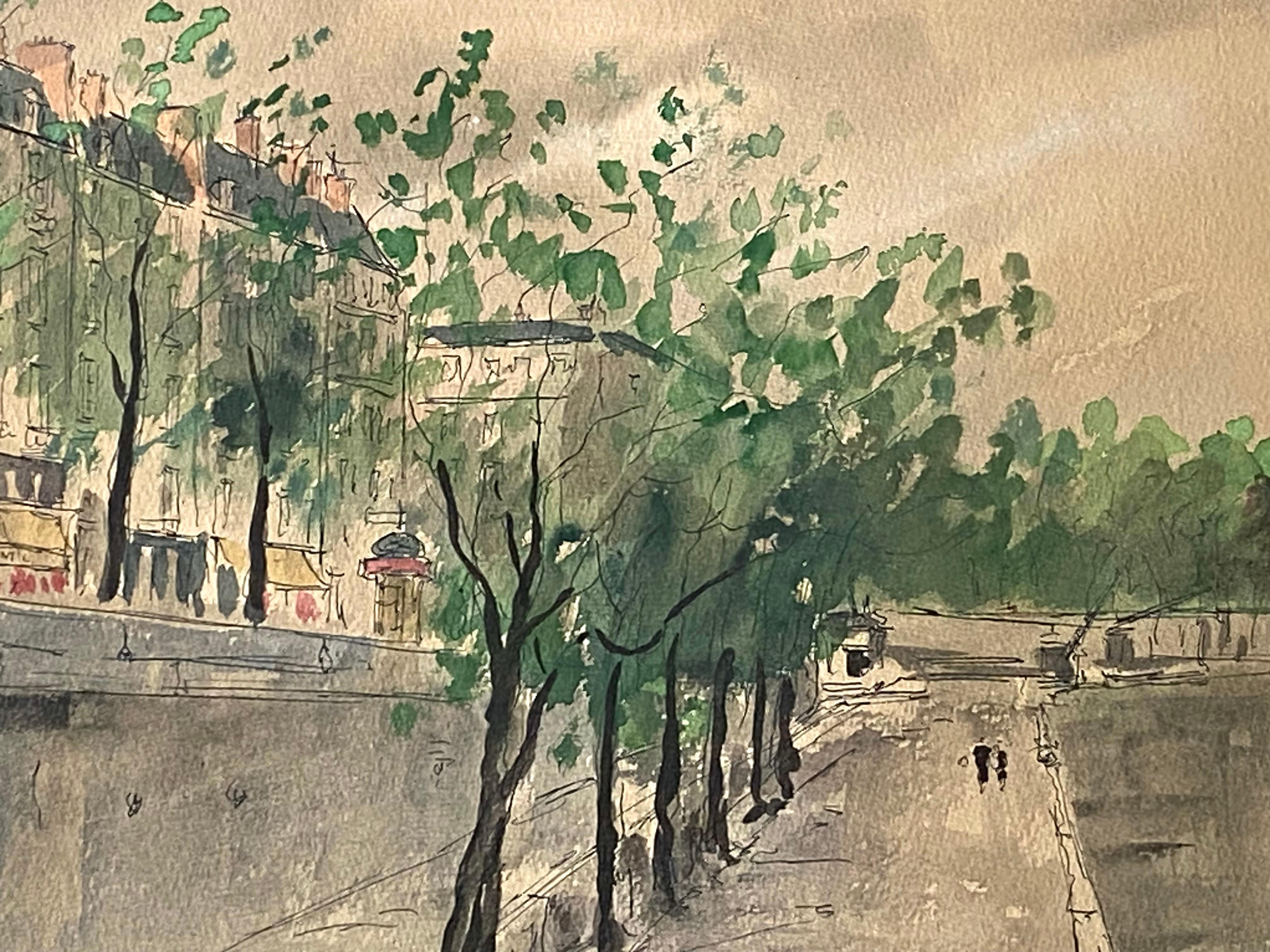 Laufsteg entlang der Seine, Paris im Angebot 1