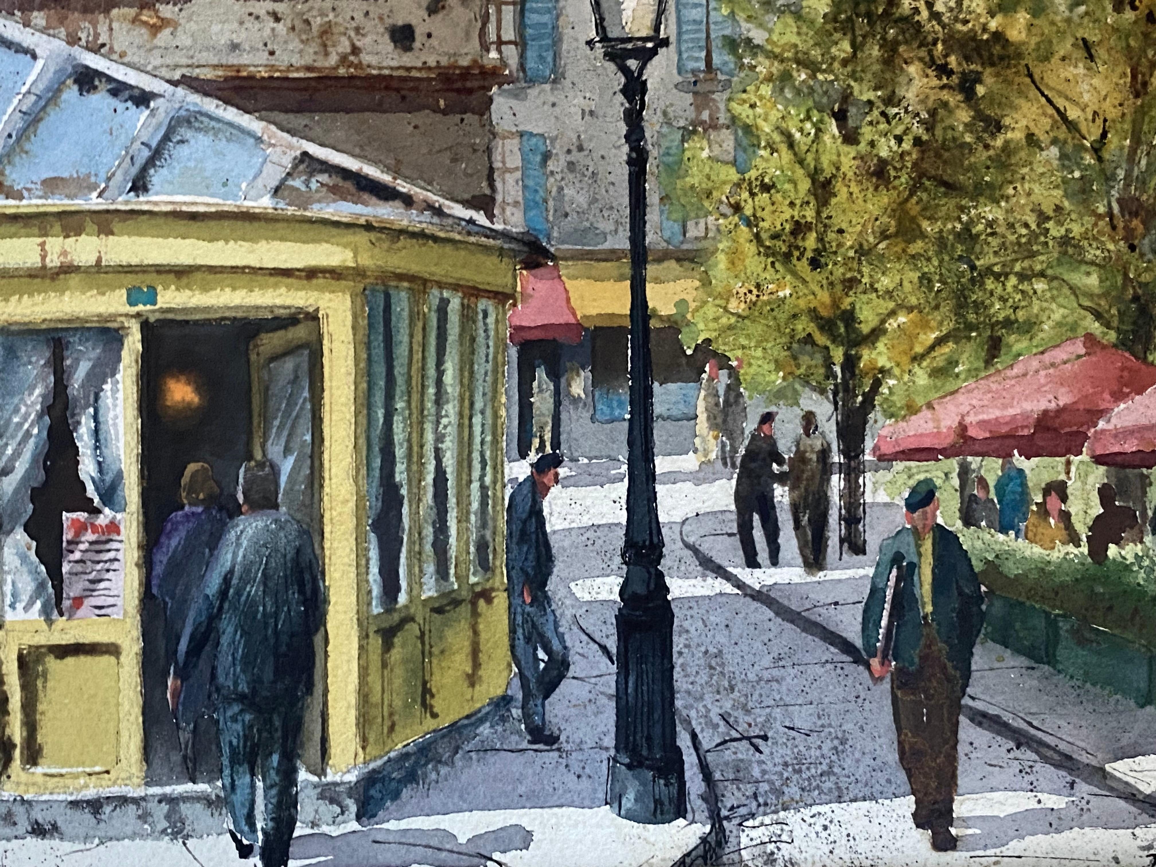 Montmartre im Juli (Post-Impressionismus), Art, von Henry Martin Gasser