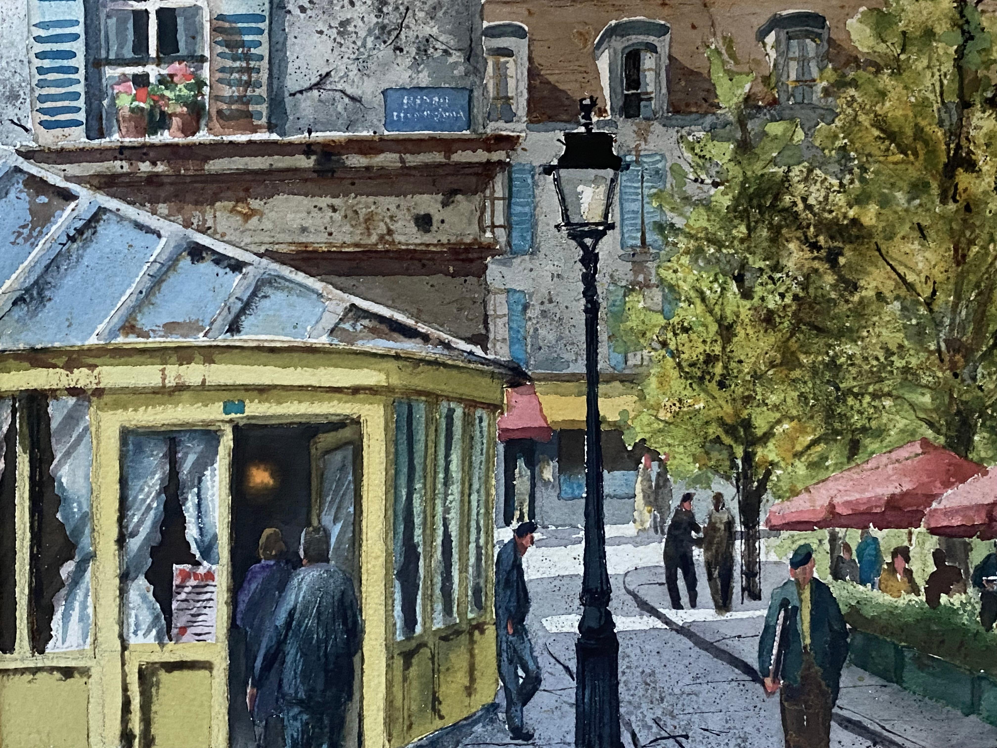 Montmartre im Juli im Angebot 1