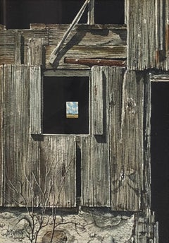 “Through the Barn Window”