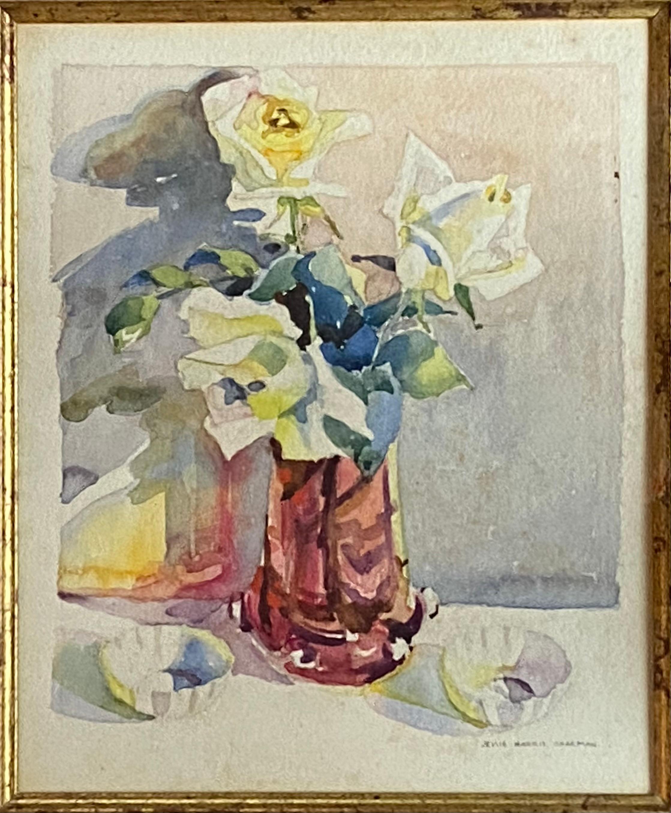 “Still Life with White Roses” For Sale 5